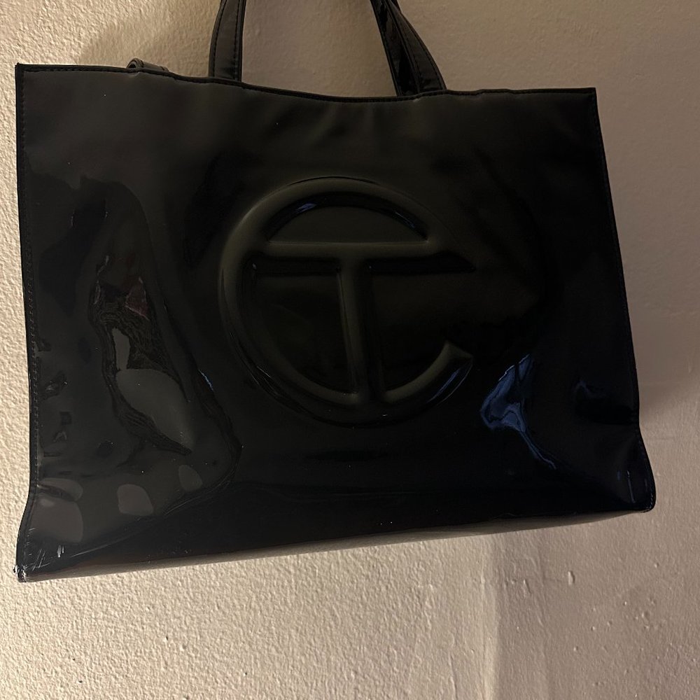 Telfar Medium Shopping Bag (Black)